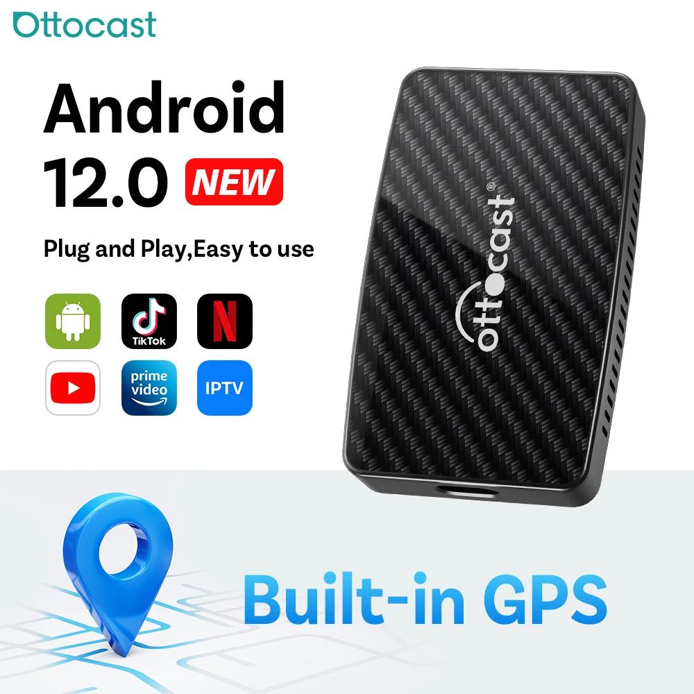 Ottocast Play2Video PRO: Wireless CarPlay & Android Auto Adapter - image 5
