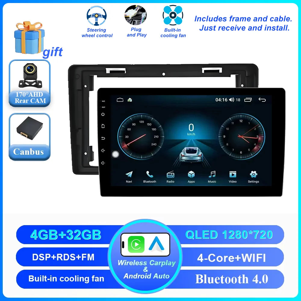9-Inch Android Car Stereo with CarPlay Citroen Peugeot 2008-2019 - image 17