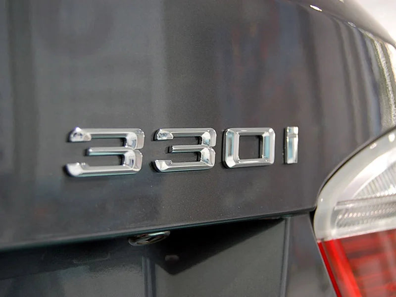 3D ABS Letter and Number Trunk Badge Emblem Set for Cars - view 28
