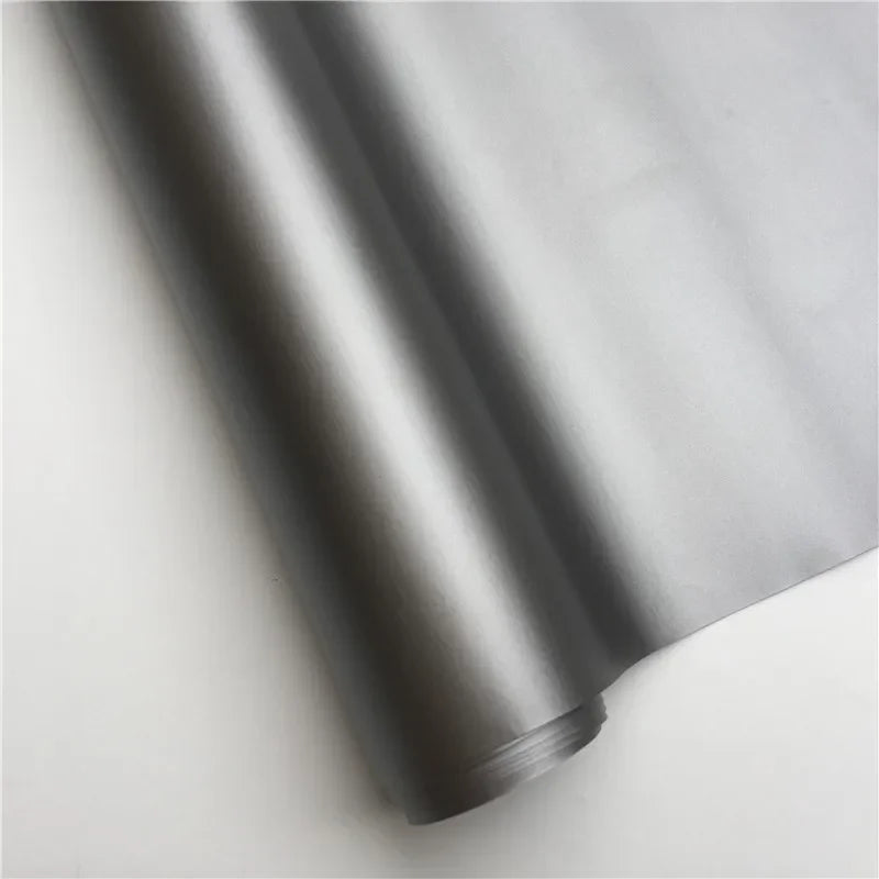 Matte Dark Grey Vinyl Car Wrap Film - Bubble Free & Durable - image 4