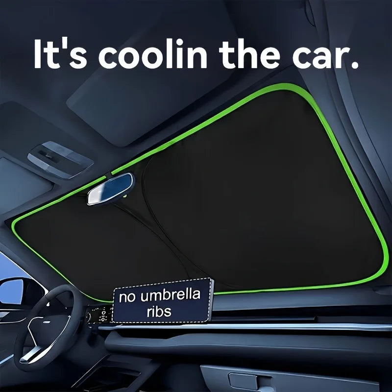 Car Front Windshield Shade to Protect Interior and Block Sun for Cars and SUVs