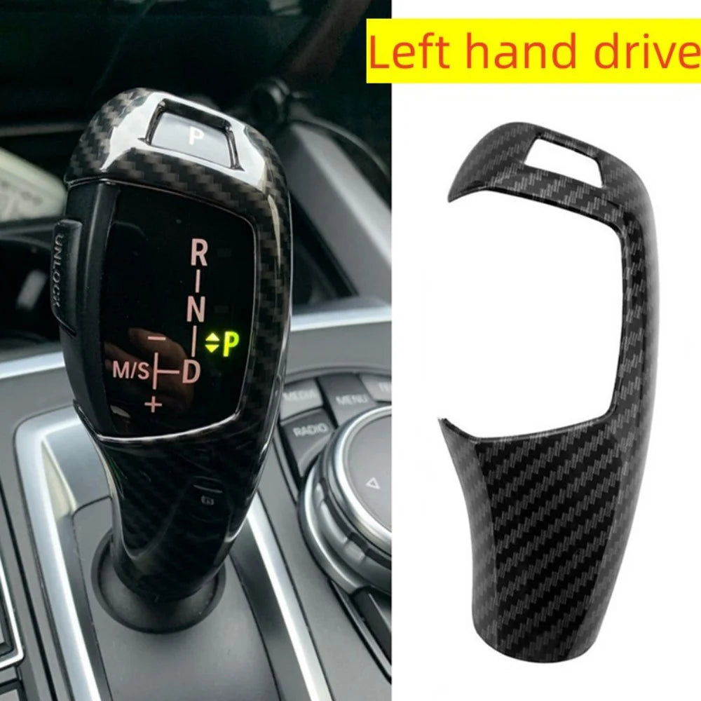 Carbon Fiber Pattern Gear Shift Cover for BMW 3 Series F30, 5 Series, X3