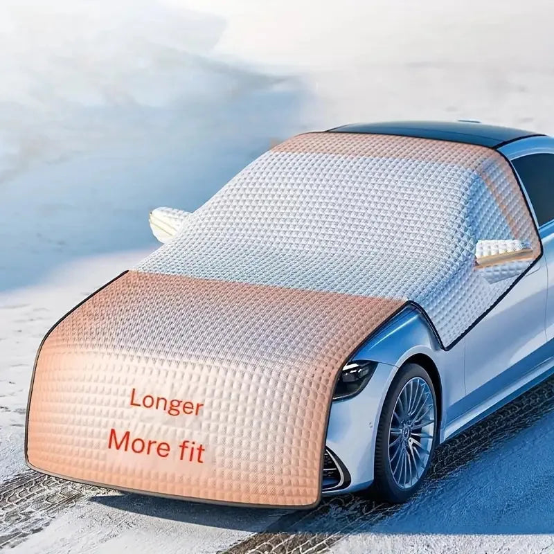 Car Windshield Snow Cover – Windproof, Waterproof, Universal