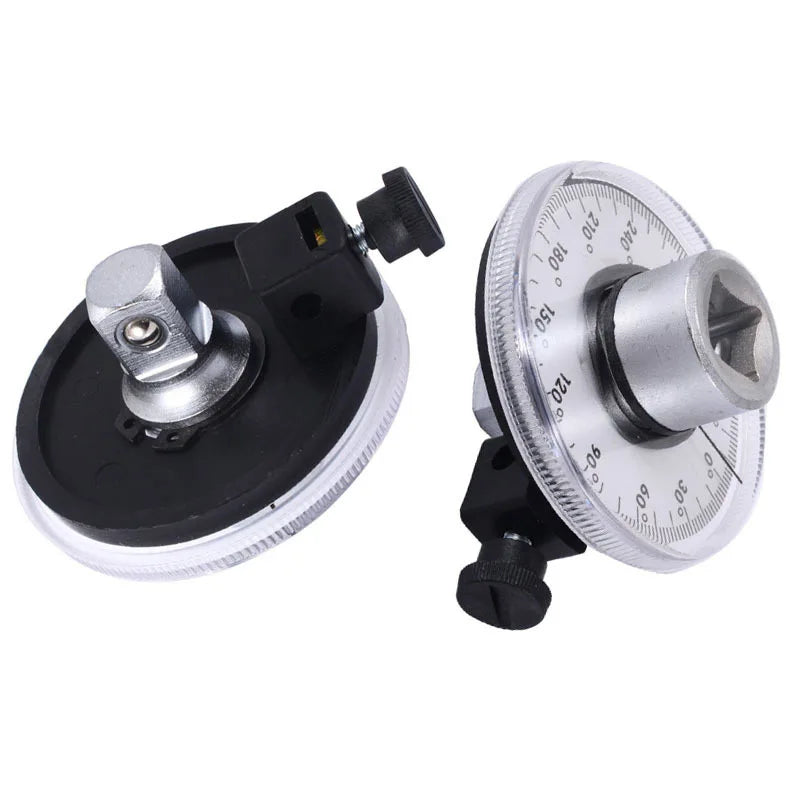 New Automotive Torque Wrench with Dial Torquemeter - Hand Tool for Auto Service Equipment in Garage - Calibrated in Degrees