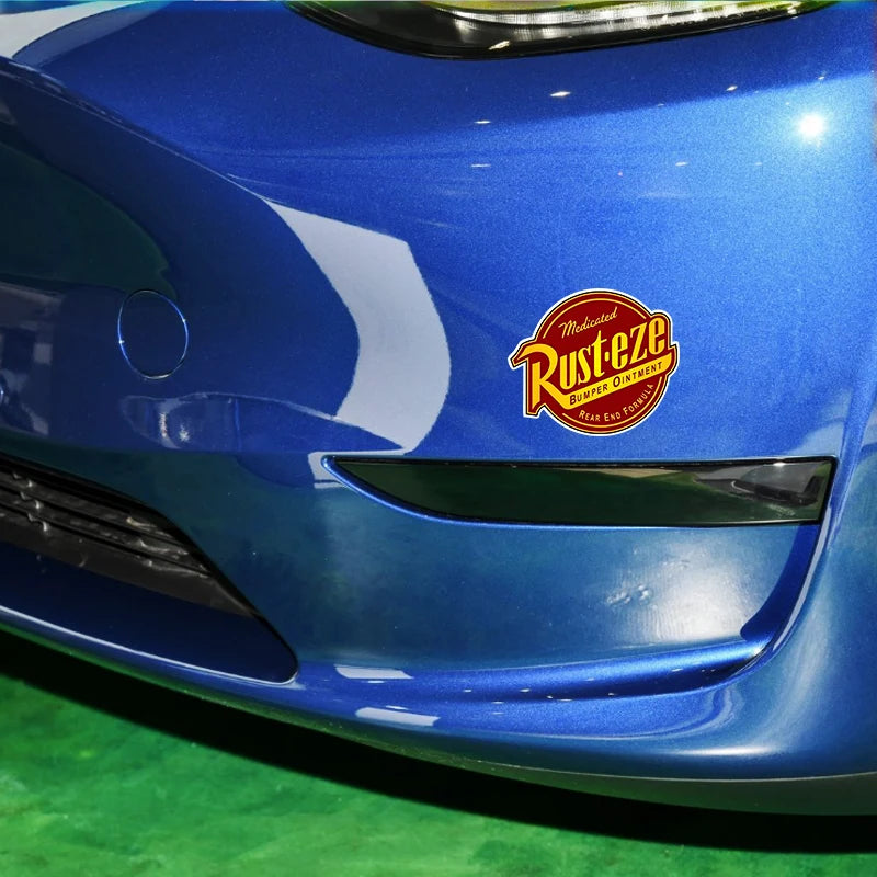 Racing-Style Sponsor Decal for Windshield or Window
