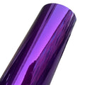 Purple Chrome Mirror Vinyl Wrap Film – Glossy Stretchable Car Decal