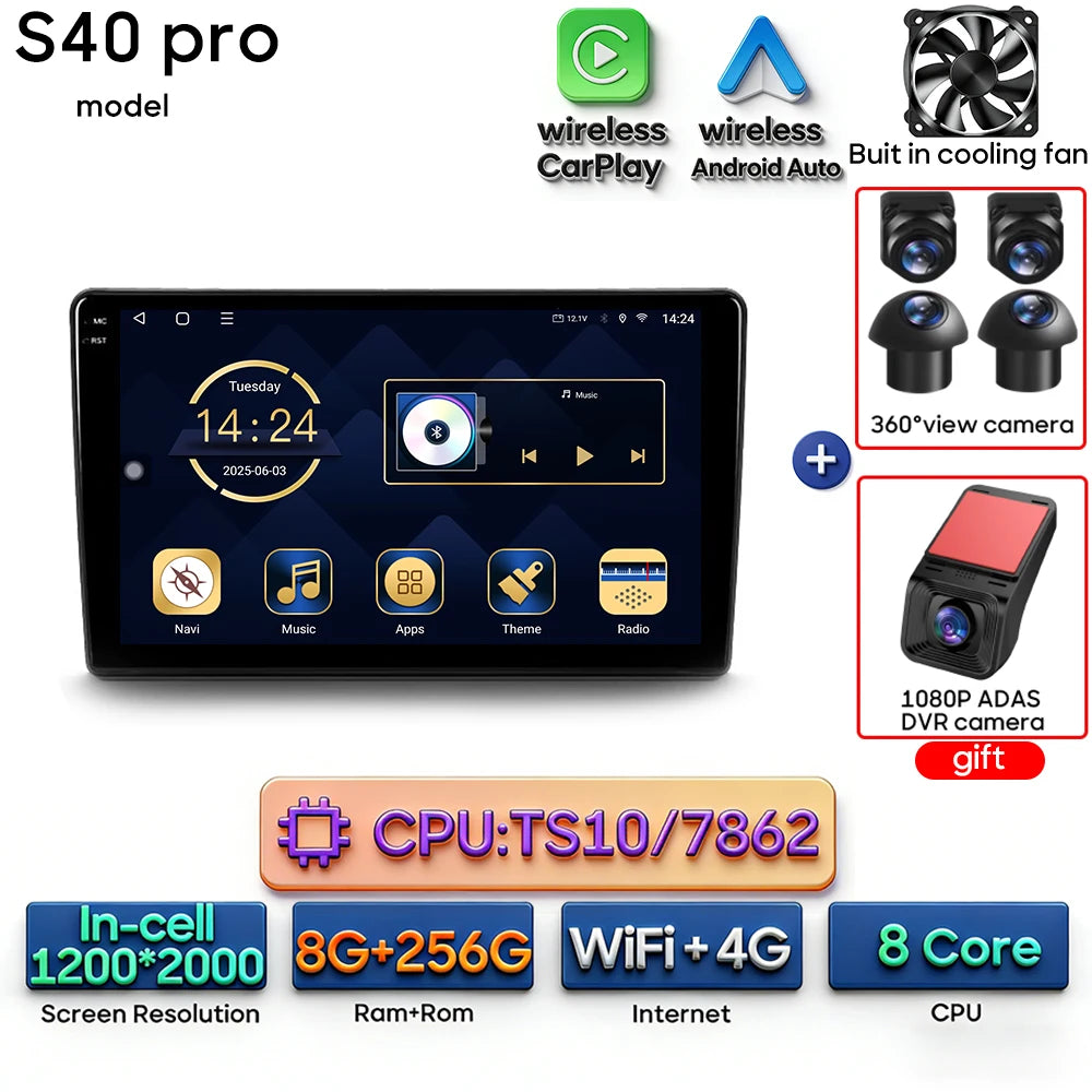 9 Inch Android 16 Car Stereo GPS for Citroen C4 Grand Picasso - image 23