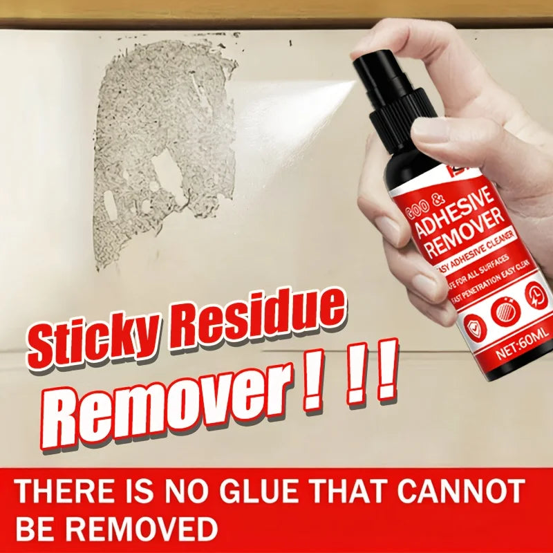 Adhesive Residue Remover Spray – Wall Hooks, Tape & Car Decals