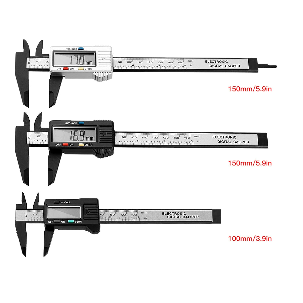 6-Inch Digital Vernier Caliper 0–150mm – 0.1mm Accuracy