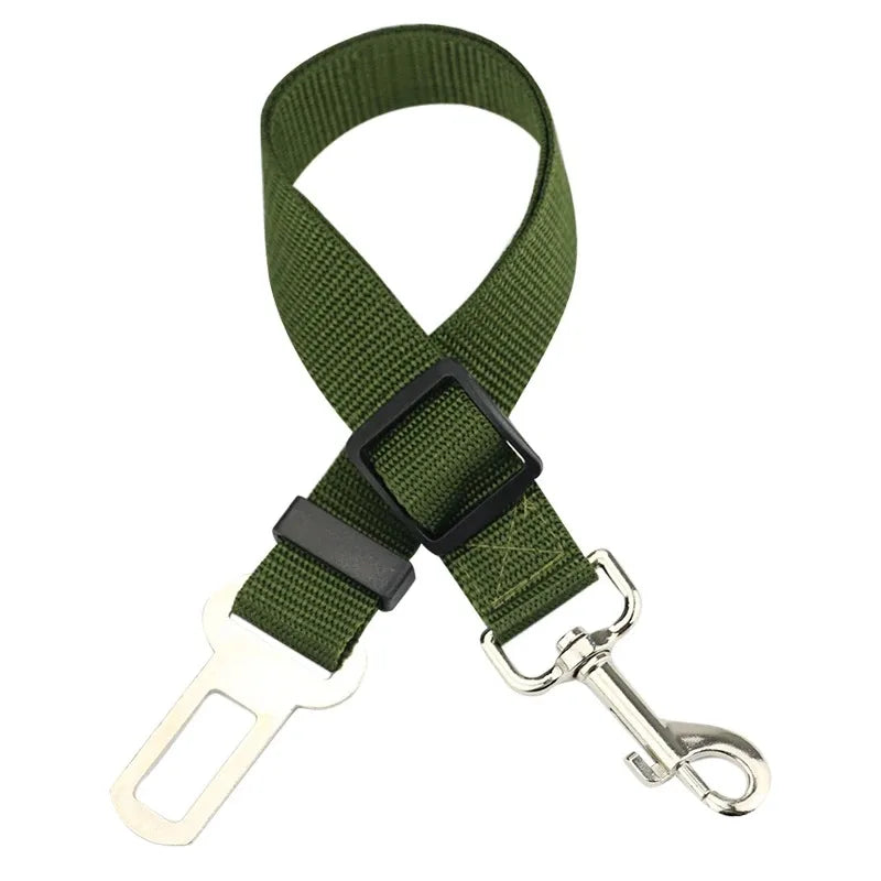 Adjustable Dog Car Seat Belt Harness for Safe Travel - image 9