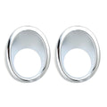 Chrome Fog Light Trim Covers Pair for 2007-2009 Honda CR-V