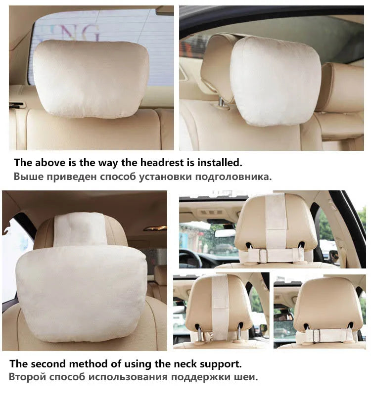Car Headrest Neck Support Pillow for Mercedes-Benz Maybach S-Class - image 4