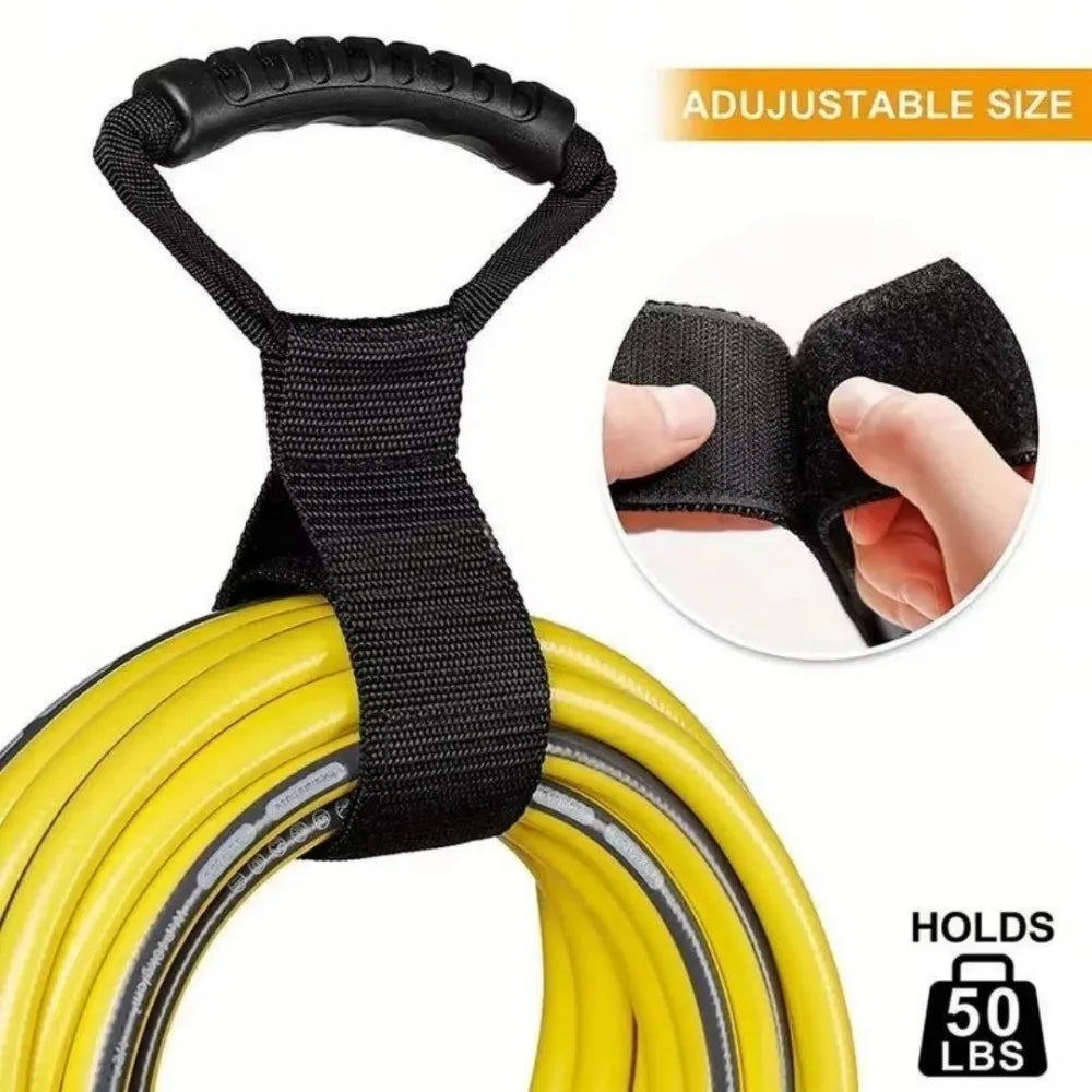 Multipurpose Heavy-Duty Extension Cord Organizer Storage Strap with Handle for Garages