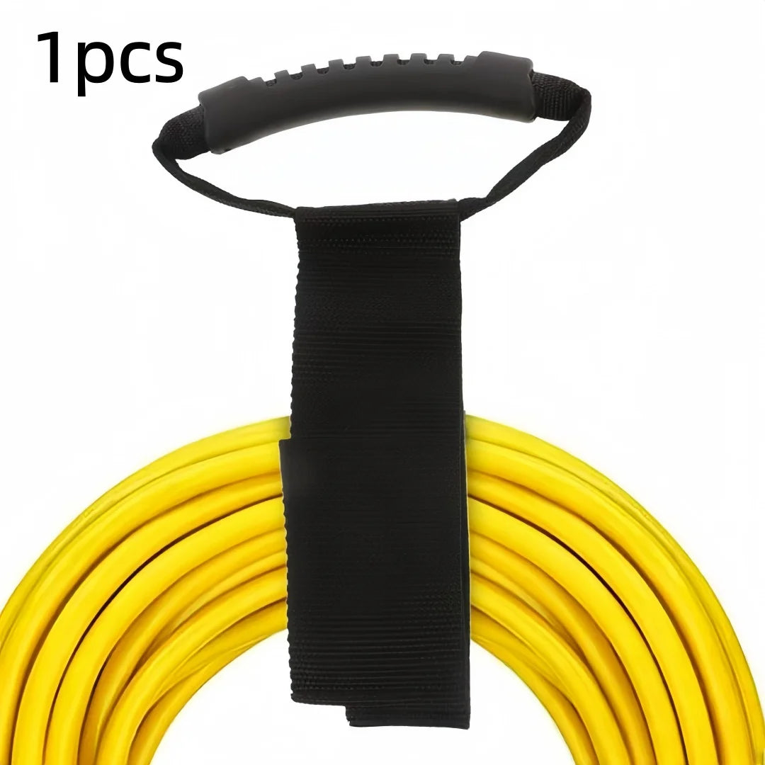 Multipurpose Heavy-Duty Extension Cord Organizer Storage Strap with Handle for Garages