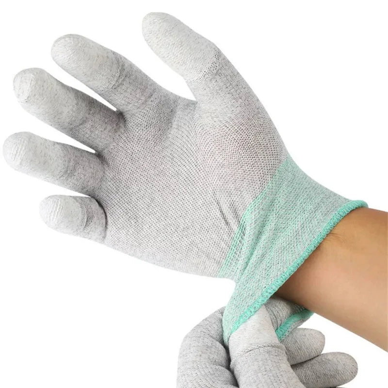 Anti-Static Carbon Fiber Gloves for Electronics Repair - image 3