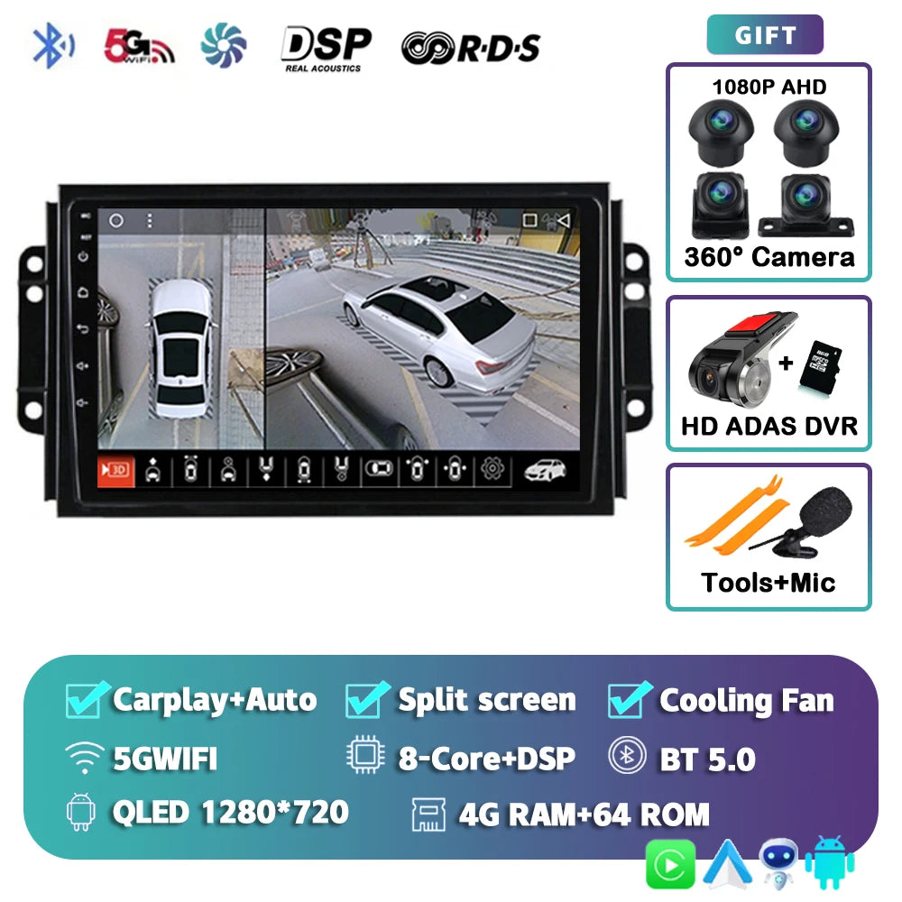 9-Inch Android CarPlay Multimedia Player for Chery Tiggo 2016-2020 - image 22