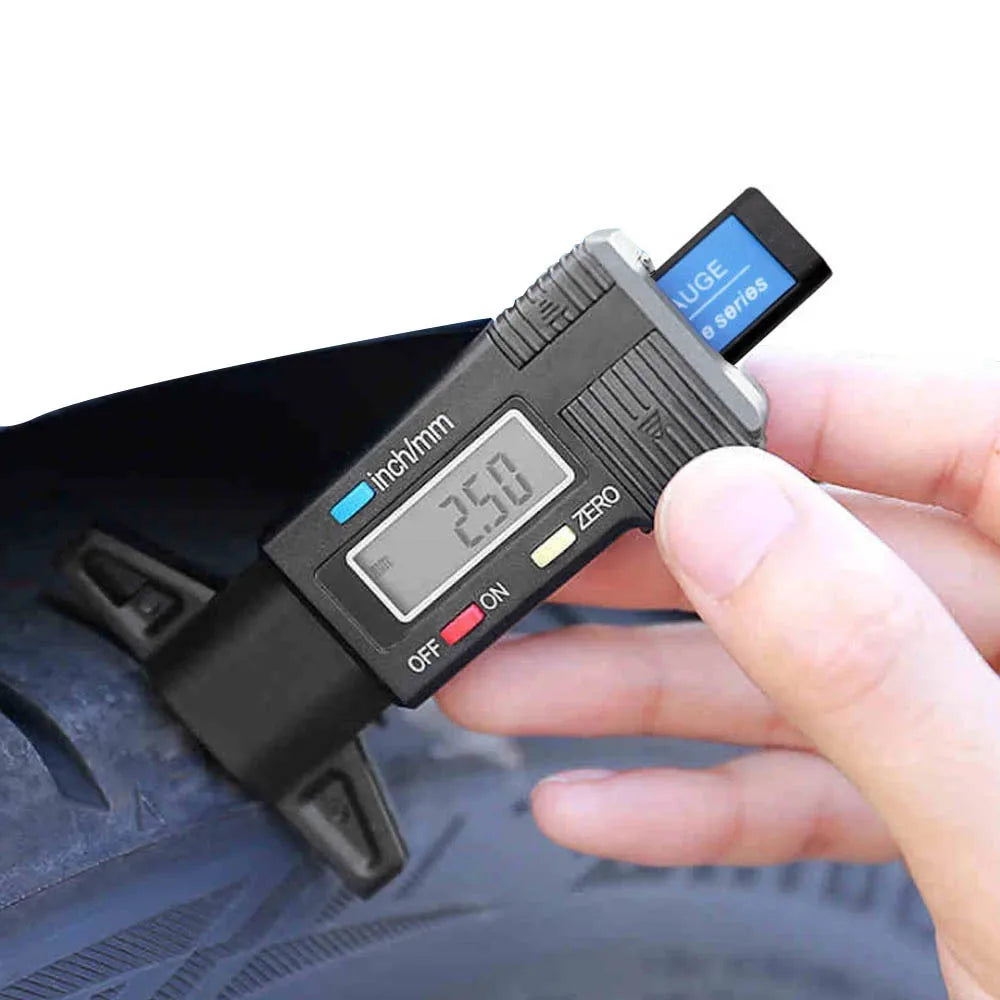 Digital Tire Tread Depth Gauge, Tire Wear Measuring Tool for Cars