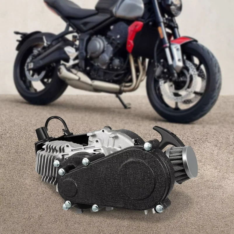 49cc 2-Stroke Pull Start Engine Kit with CVT Gearbox for Pocket Bikes