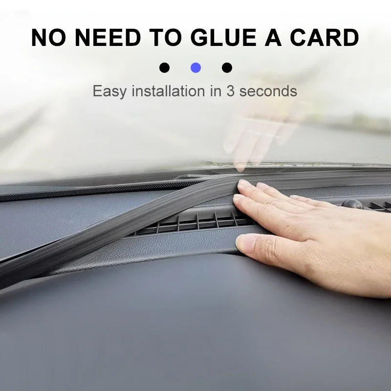 Universal Car Dashboard Sealing Strip | Noise & Dust Protection - image 4