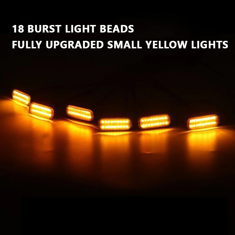Ram 1500 Front Grille Amber DRL Lights - Daytime Running - image 5