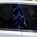 2pc Lightning B-Pillar Car Decals, Scratch Cover Vinyl Stickers - view 7