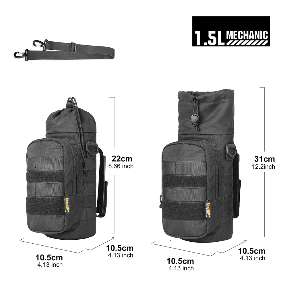 Rhinowalk Insulated Water Bottle Pouch with MOLLE System - image 3