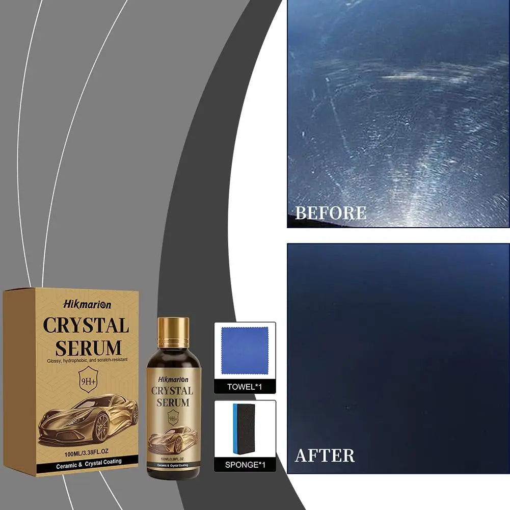 Ceramic Car Coating Kit with Towel and Sponge