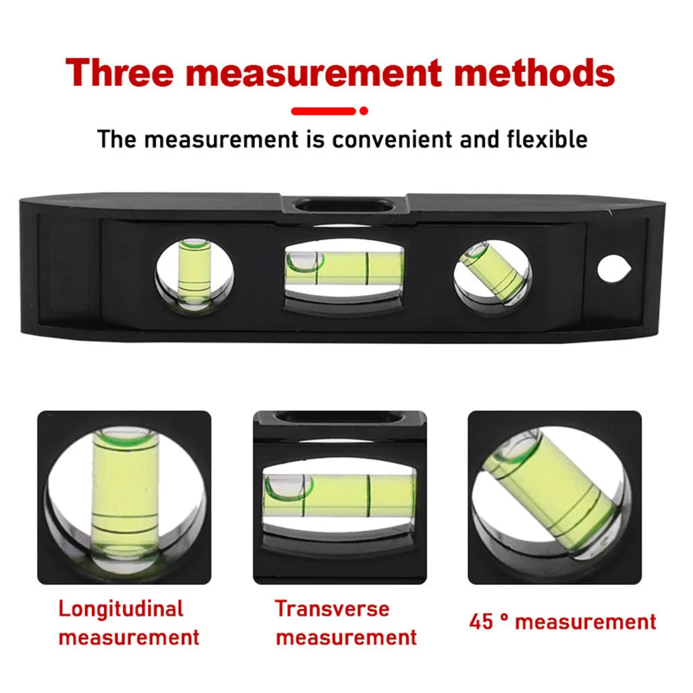 6-Inch Magnetic Torpedo Level, 3-Bubble Spirit Level, Pocket Tool - image 13