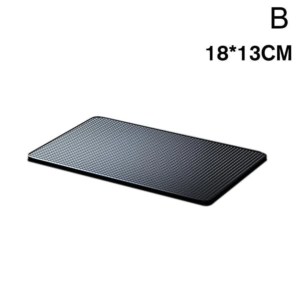 Heat Resistant Non-Slip PVC Dashboard Mat for Phones & Sunglasses
