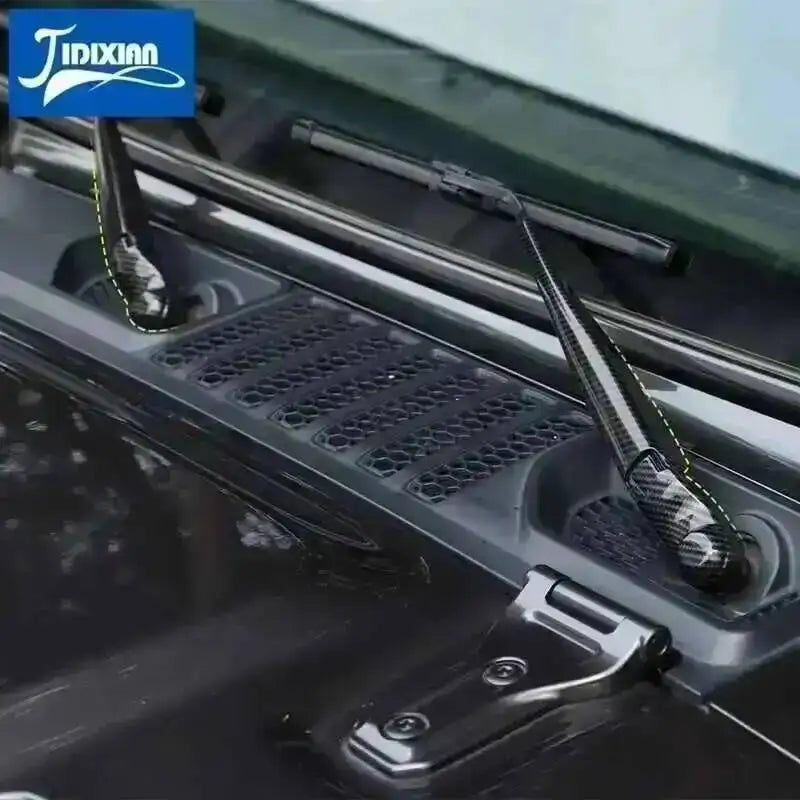 Front Windscreen Wiper Blade Cover for Jeep Wrangler JL and Gladiator JT - view 5