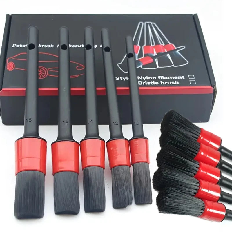 Car Detailing Brush Set – Dashboard, Vents & Wheels