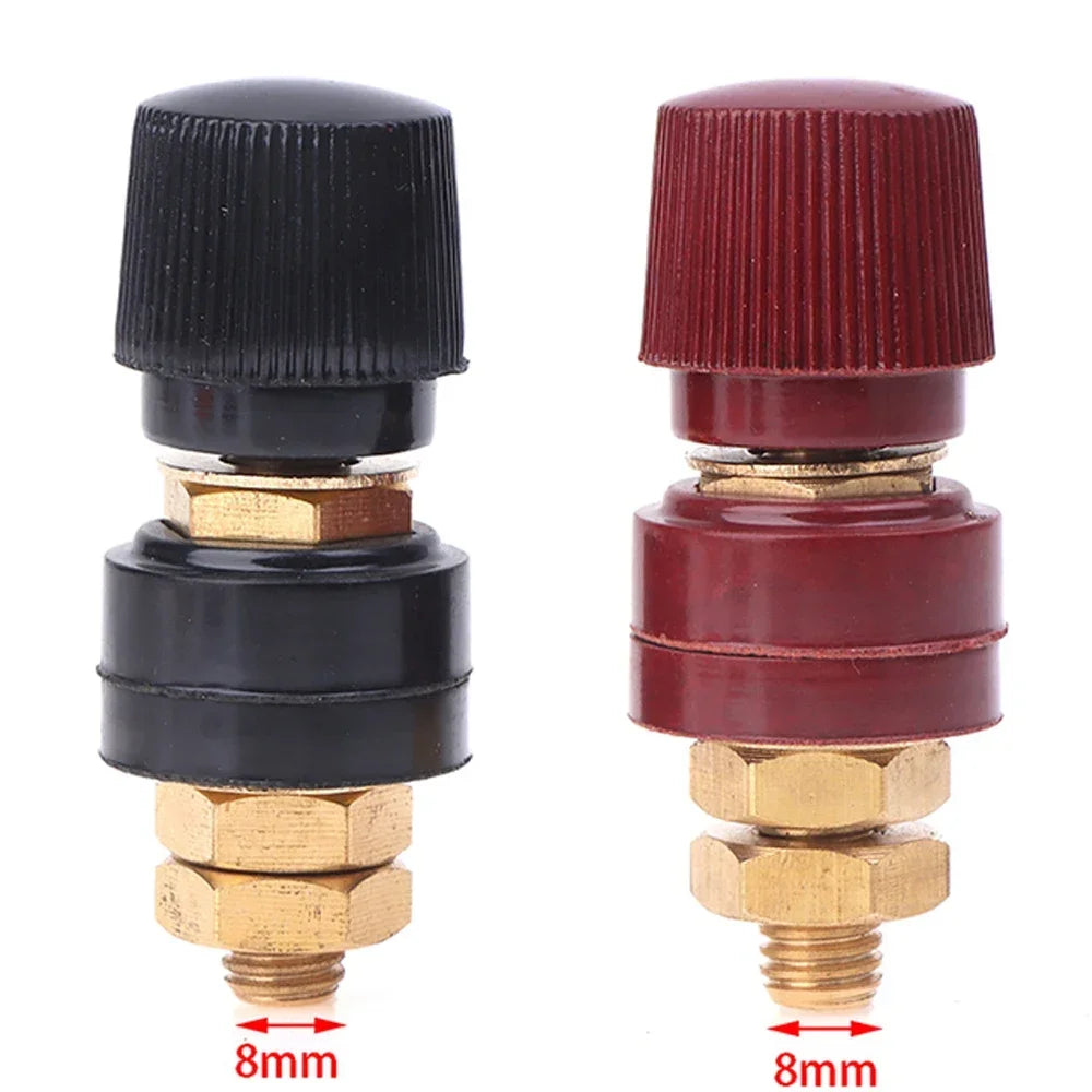 Remote Battery Junction Post Kit, 6mm or 8mm Brass Stud