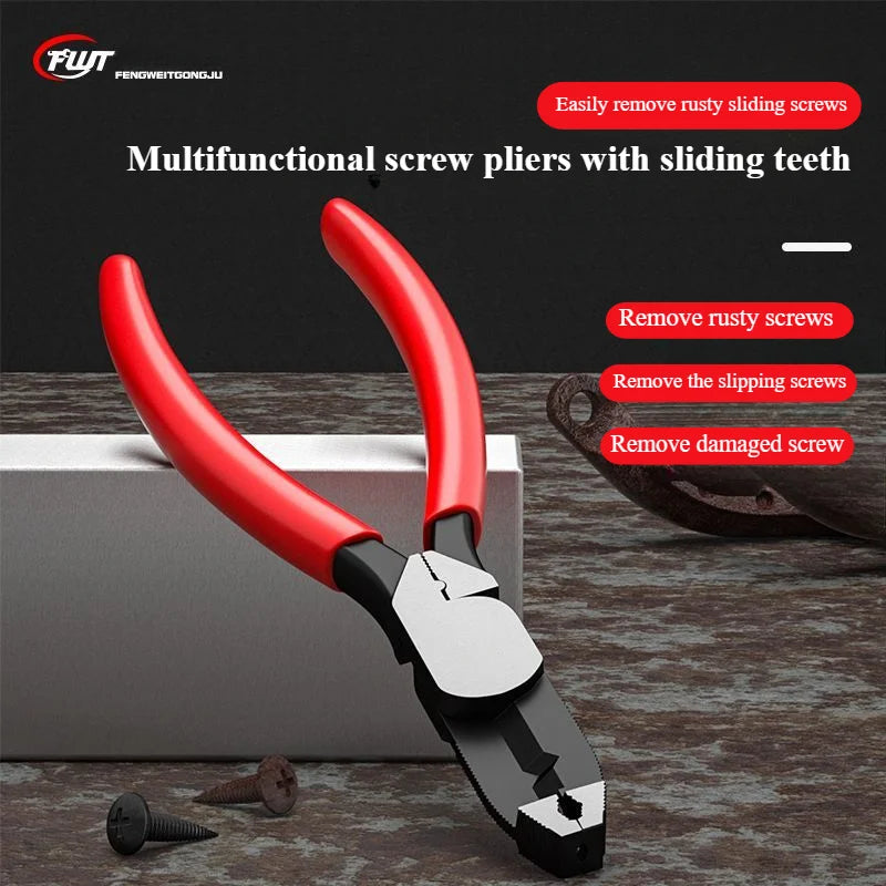 Multipurpose Slip-Joint Pliers – Remove Rusty Screws & Strip Wires - image 9