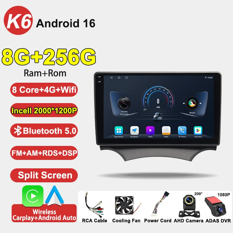 Ford Ka 9-Inch Multimedia Radio with GPS, Android Auto & CarPlay - image 17