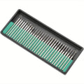 30-Piece Diamond Burr Drill Bit Set – 1/8" Shank