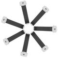 8Pcs Car Air Vent Clips Wood Essential Oil Diffuser Aromatherapy Auto Freshener Clips for Car Accessories Decoration Vent Clips