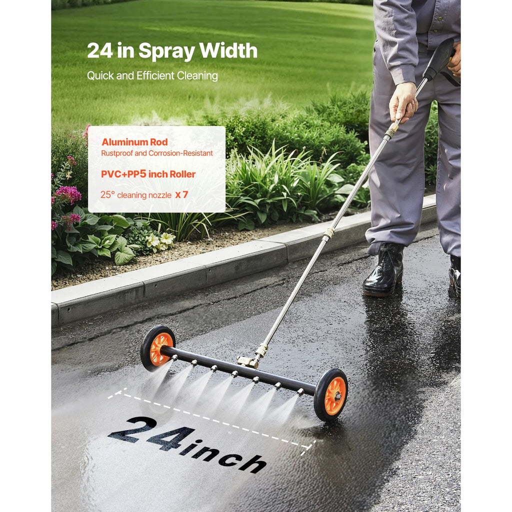 24" Pressure Washer Undercarriage Cleaner 4000 PSI - image 2