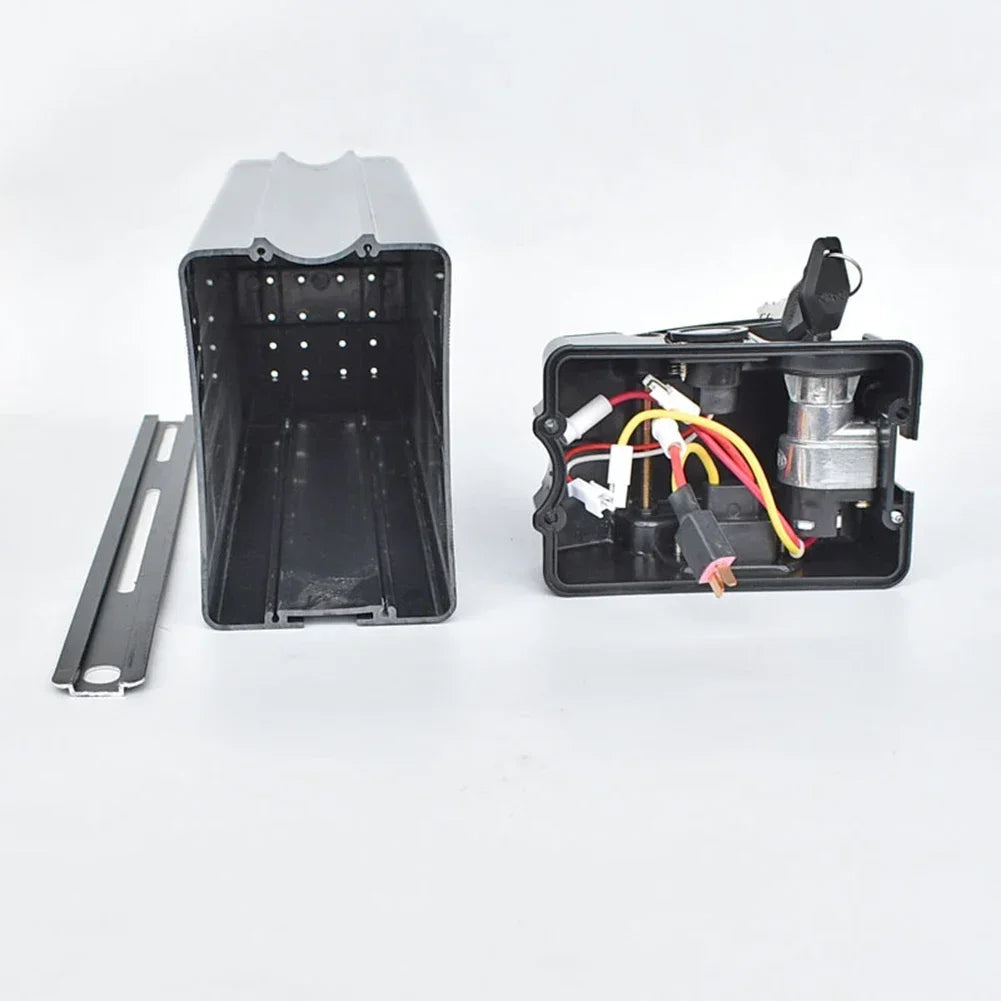 1 Set E-bike Replacement Parts High Quality Battery Box Electric Bike Black Ebike For 1865o Lithium Battery Accessories