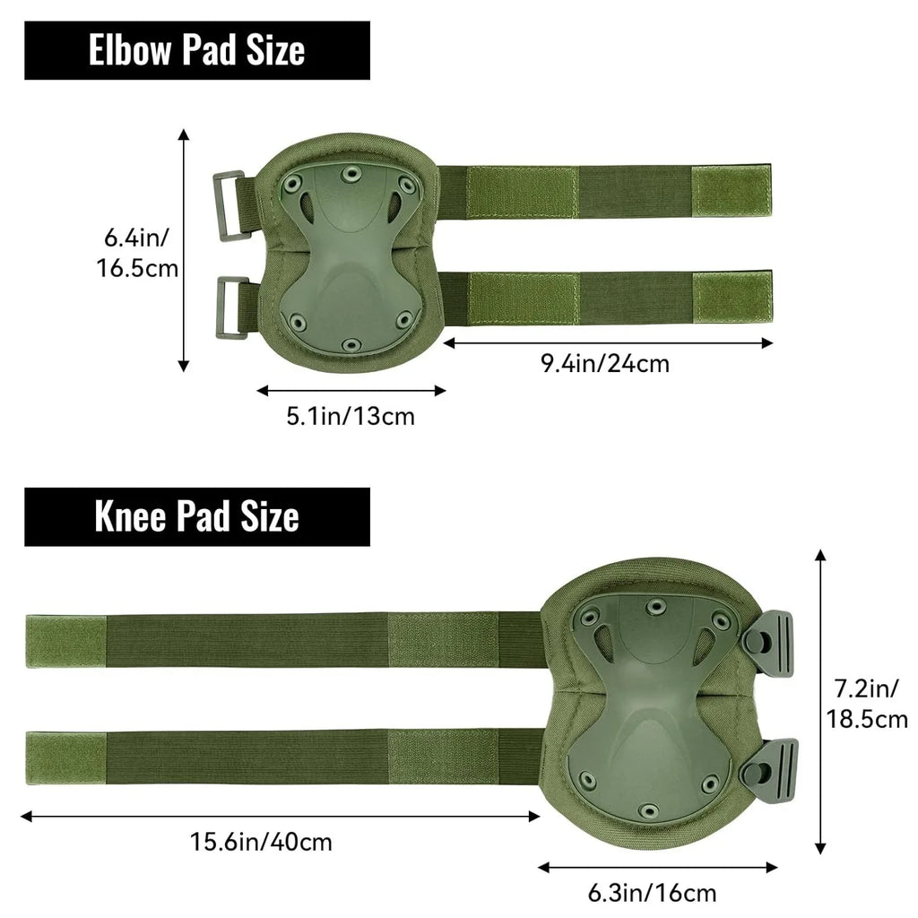 Tactical Knee & Elbow Protective Pads Set, 2-Piece - image 5