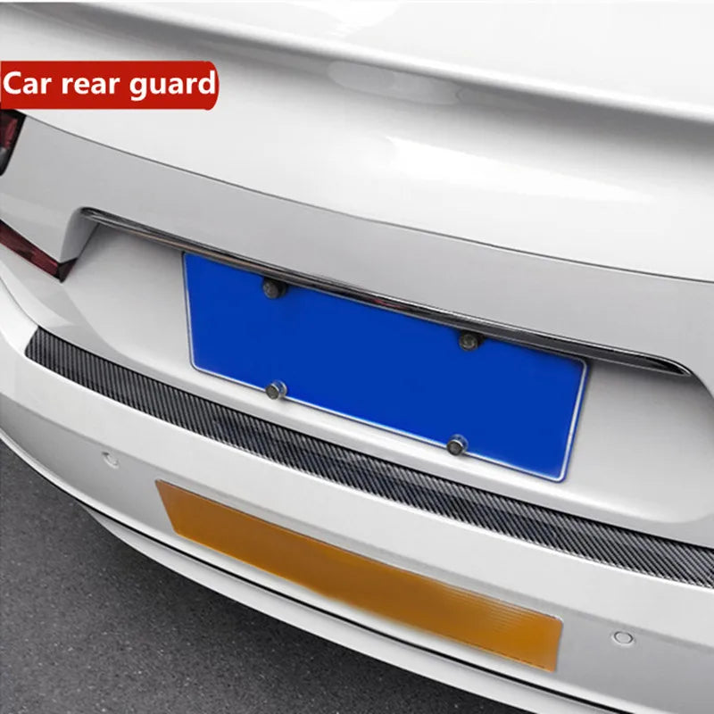 3D Carbon Fiber Car Stickers - Waterproof Scratch Protection Tape - image 5