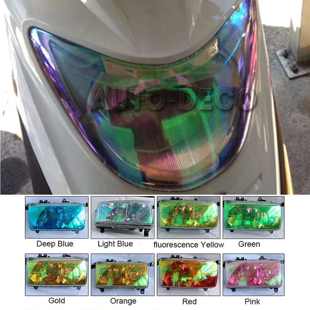 Chameleon Headlight and Taillight Tint Film, 11.8 x 23.6 in