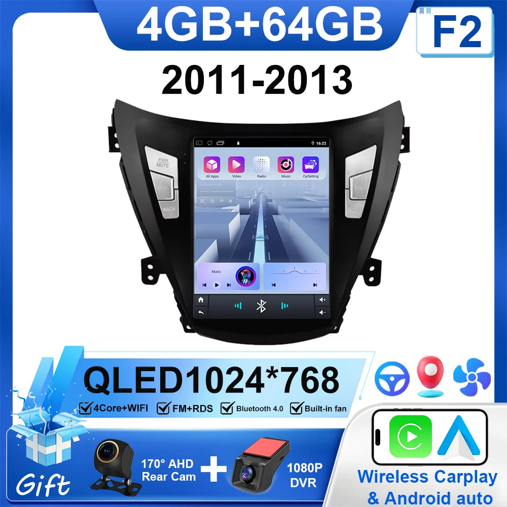 9.7-inch Android Car Stereo with GPS for Hyundai Elantra 2011-2016 - image 11