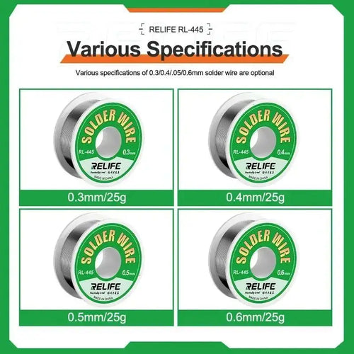 0.3/0.4/0.5/0.6mm High Purity Rosin Core Solder Wire for Mobile Phone and Electronic Parts Repair