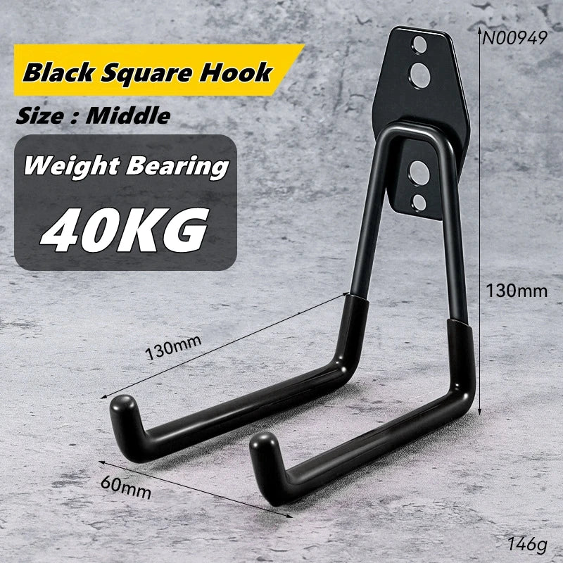 Heavy Duty Wall Mount Garage Utility Hooks for Tool Storage