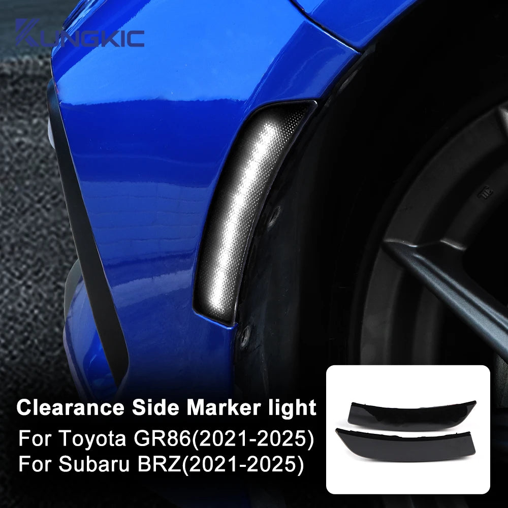 LED Side Marker Lights for 2021-2025 Subaru BRZ & GR86