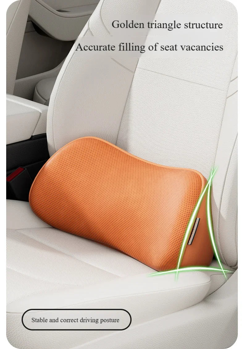 Memory Foam Car Seat Pillow - Lumbar Support & Breathable - image 6