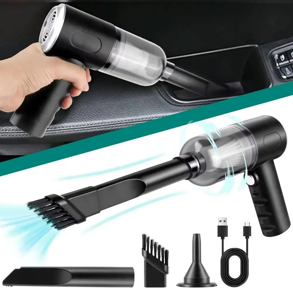 Portable Small Vacuum Cleaner For Multi Purpose Vehicles Small Household Pump Handheld Car Vacuum Cleaner Home Car Cleaner