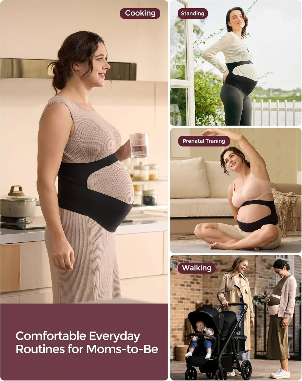 CozySupport Invisible Maternity Belly Band - image 5