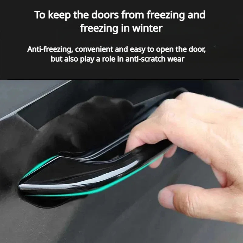 Antifreeze Door Handle Covers for Tesla Model Y and Model 3, Set of 4
