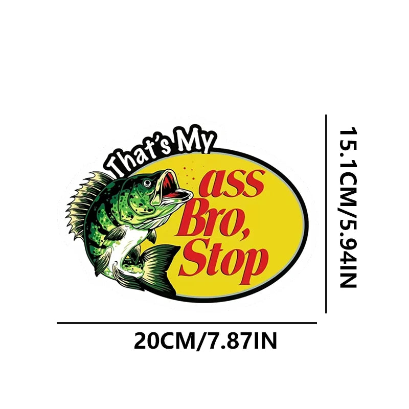 Funny Novelty Car Decal Sticker